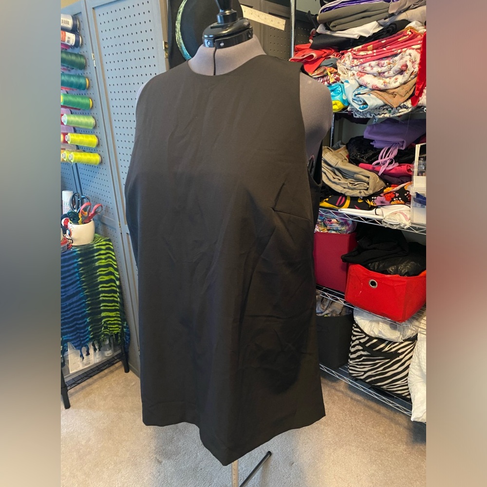 NWT H&M A-line High Neck LBD size xxl